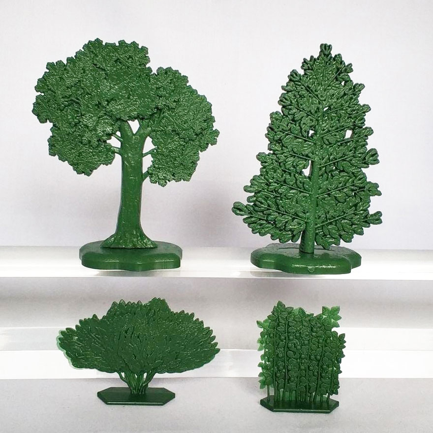 Деревья и кустарники. Серия "Шварцвальд/Чернолесье"